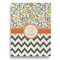Swirls & Floral House Flags - Double Sided - BACK