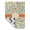 Swirls & Floral House Flags - Double Sided - FRONT FOLDED