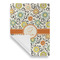 Swirls & Floral House Flags - Single Sided - FRONT FOLDED