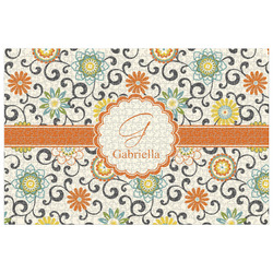 Swirls & Floral Jigsaw Puzzle - 1000-piece (Personalized)