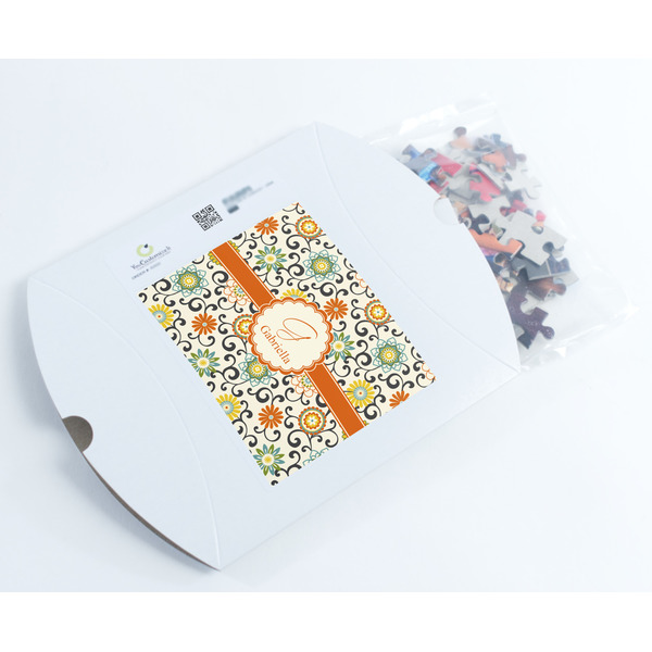 Swirls & Floral Jigsaw Puzzle 110 Piece - Box