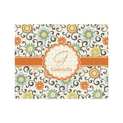 Swirls & Floral 500 pc Jigsaw Puzzle (Personalized)