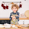 Swirls & Floral Kid's Aprons - Small - Lifestyle
