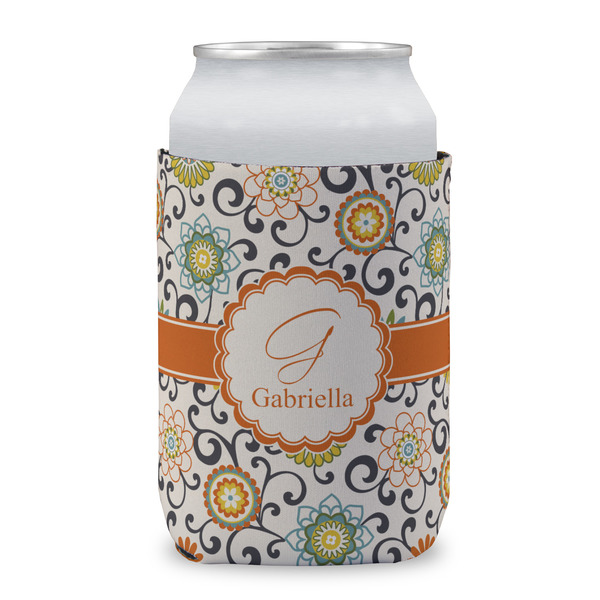 Swirls & Floral Can Sleeve
