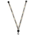 Swirls & Floral Lanyard (Personalized)