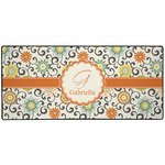 Swirls & Floral 3XL Gaming Mouse Pad - 35" x 16" (Personalized)