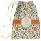Swirls & Floral Laundry Bag - Large (Personalized)