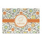 Swirls & Floral Large Rectangle Car Magnets- Front/Main/Approval