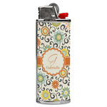 Swirls & Floral Case for BIC Lighters (Personalized)
