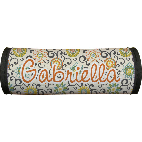 Swirls & Floral Luggage Handle Wrap