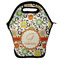 Swirls & Floral Lunch Bag - Front