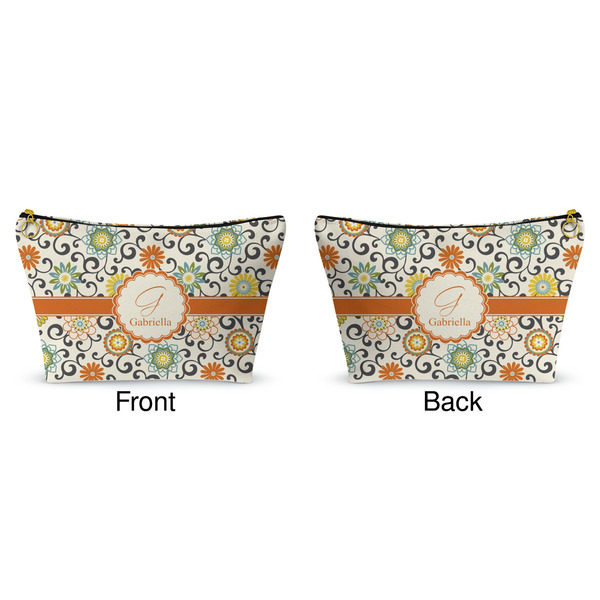 Swirls & Floral Makeup Bag Approval