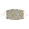 Swirls & Floral Adult Cloth Face Mask - Standard