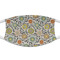 Swirls & Floral Cloth Face Mask (T-Shirt Fabric)