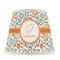 Swirls & Floral Poly Film Empire Lampshade - Front View