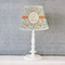 Swirls & Floral Poly Film Empire Lampshade - Lifestyle