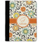 Swirls & Floral Notebook Padfolio w/ Name and Initial