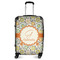 Swirls & Floral Medium Travel Bag - With Handle
