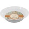 Swirls & Floral Dinner Set - 4 Pc (Personalized)