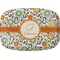 Swirls & Floral Melamine Platter (Personalized)
