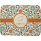 Swirls & Floral Memory Foam Bath Mat - 48"x36" (Personalized)