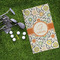 Swirls & Floral Microfiber Golf Towels - LIFESTYLE
