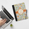 Swirls & Floral Notebook Padfolio - LIFESTYLE (large)