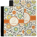Swirls & Floral Notebook Padfolio w/ Name and Initial