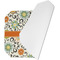 Swirls & Floral Octagon Placemat - Single front (folded)