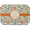 Swirls & Floral Octagon Placemat - Single front