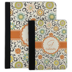 Swirls & Floral Padfolio Clipboard (Personalized)