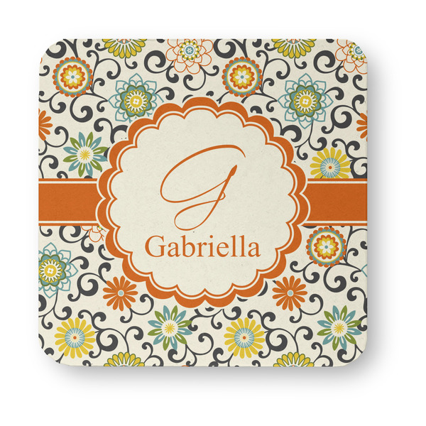 Swirls & Floral Paper Coasters - Approval