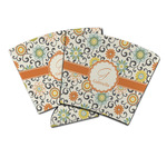 Swirls & Floral Party Cup Sleeve (Personalized)