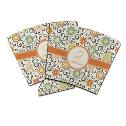 Swirls & Floral Party Cup Sleeve (Personalized)