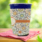 Swirls & Floral Party Cup Sleeves - with bottom - Lifestyle