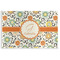 Swirls & Floral Disposable Paper Placemats (Personalized)