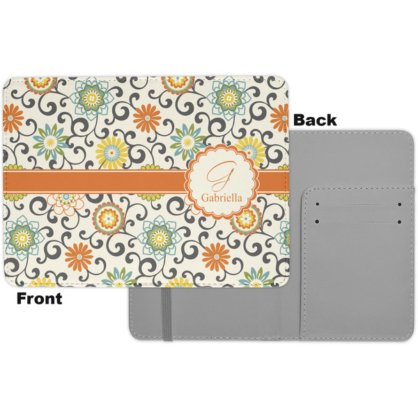 Swirls & Floral Passport Holder - Apvl