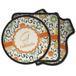 Swirls & Floral Iron on Patches (Personalized)