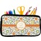 Swirls & Floral Neoprene Pencil Case (Personalized)