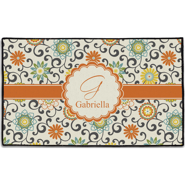 Swirls & Floral Personalized - 60x36 (APPROVAL)