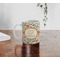 Swirls & Floral Personalized Coffee Mug - Lifestyle