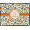 Swirls & Floral Personalized Door Mat - 24x18 (APPROVAL)