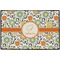 Swirls & Floral Personalized Door Mat - 36x24 (APPROVAL)