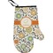 Swirls & Floral Personalized Oven Mitt