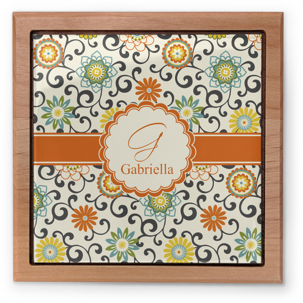 Swirls & Floral Pet Urn - Apvl