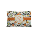 Swirls & Floral Pillow Case - Toddler (Personalized)