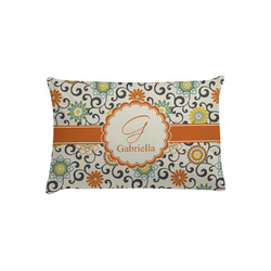 Swirls & Floral Pillow Case - Toddler (Personalized)