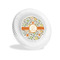 Swirls & Floral Plastic Party Appetizer & Dessert Plates - Main/Front