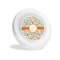 Swirls & Floral Plastic Party Appetizer & Dessert Plates - 6" (Personalized)