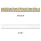 Swirls & Floral Plastic Ruler - 12" - APPROVAL
